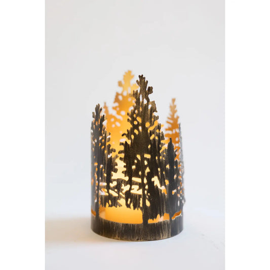 Forest Shimmer Candleholder Large